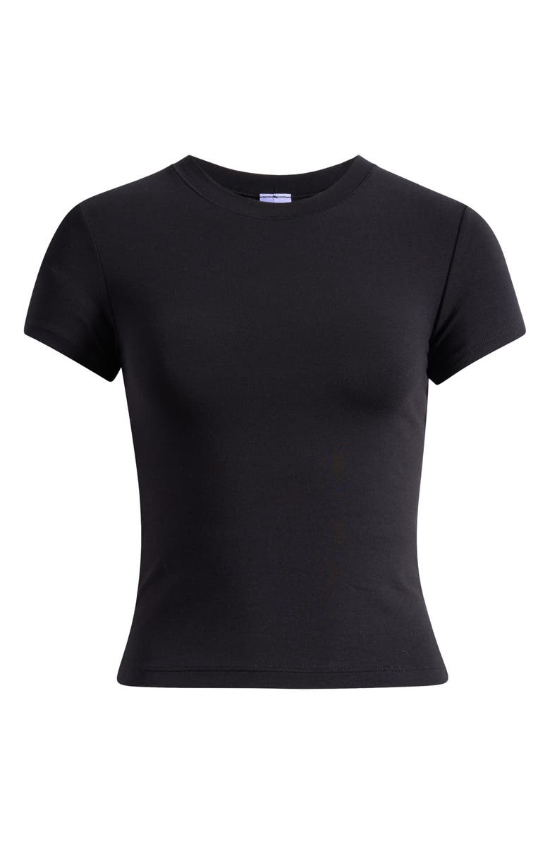Florence by Mills Softie Cotton Blend Tee, Alternate, color, Black