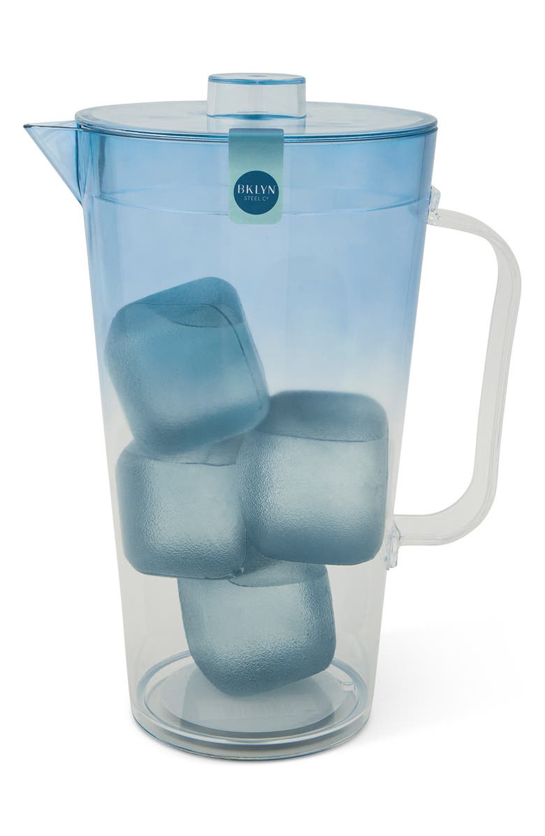 Core Home Pitcher & Ice Cube Set, Alternate, color, Blue