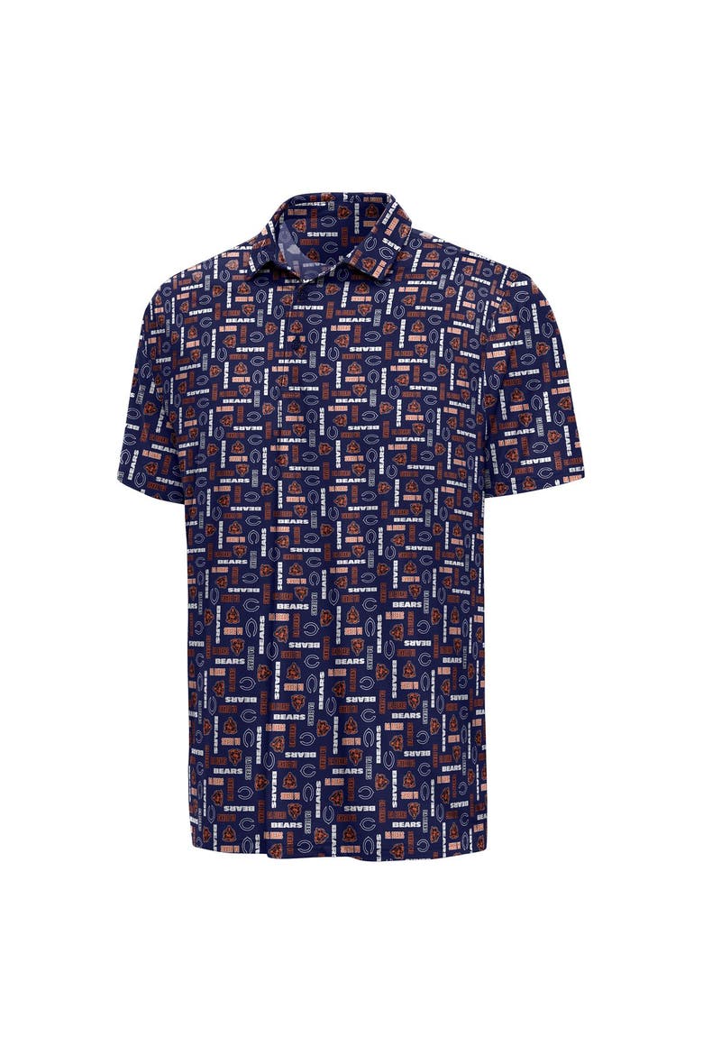 Men's Antigua  Navy Chicago Bears Season Tickets Polo, Main, color, Navy
