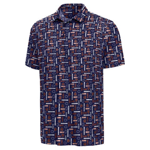 Men's Antigua  Navy Chicago Bears Season Tickets Polo