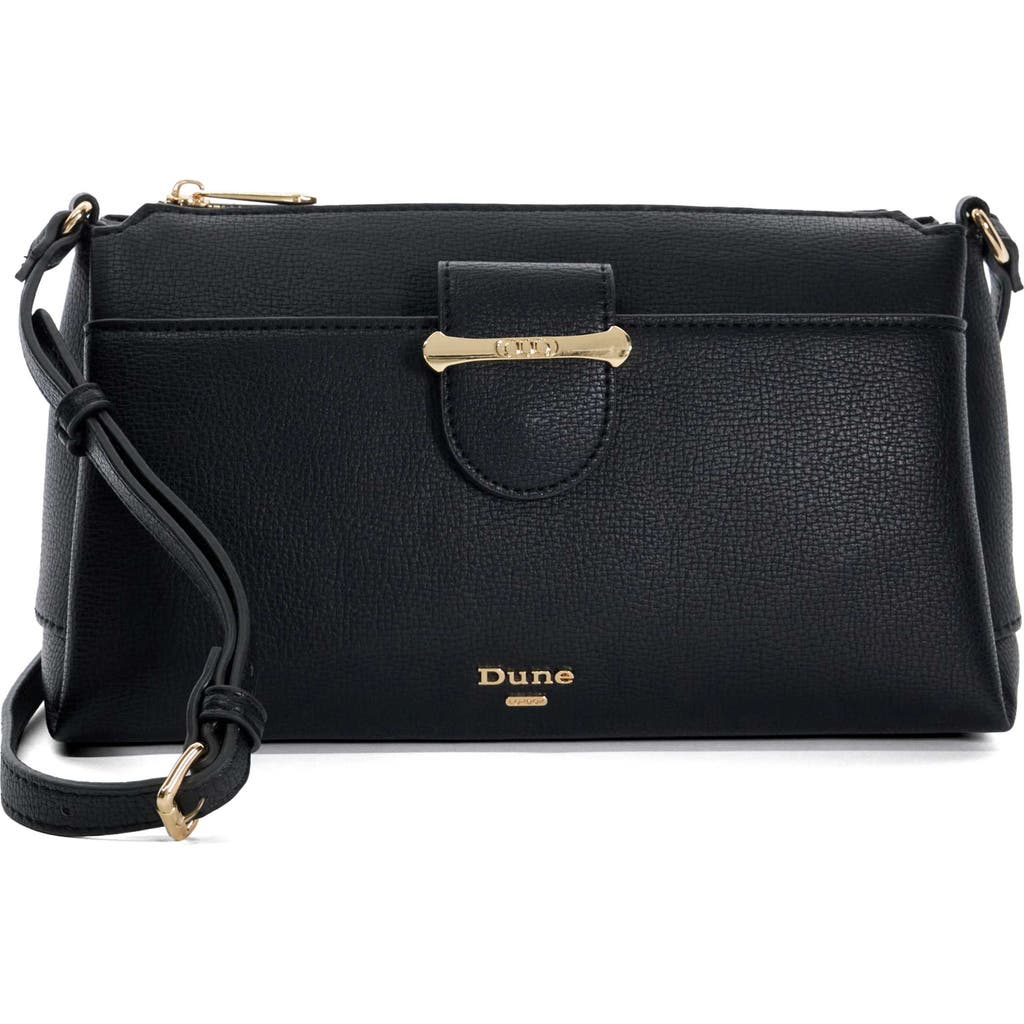 Dune London Darlino Crossbody Bag In Black