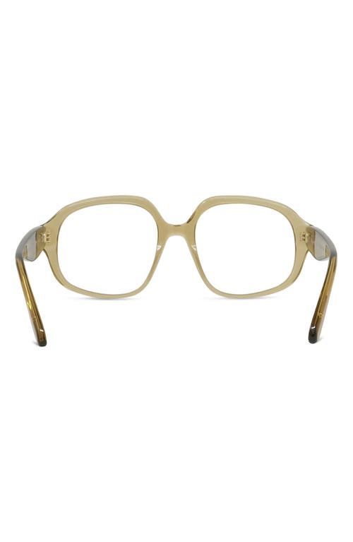 LOEWE LOEWE CURVY 51MM GEOMETRIC OPTICAL GLASSES