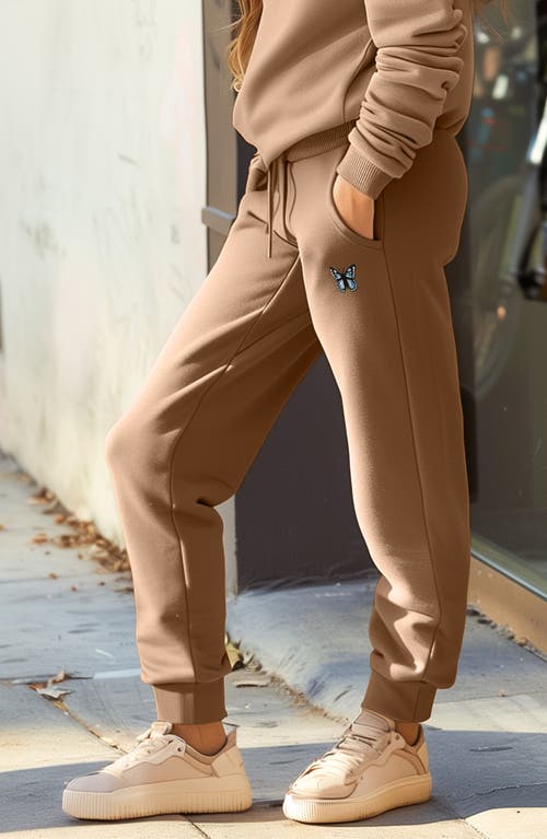 Dalix Butterfly Midweight Fleece Relaxed Sweatsuit