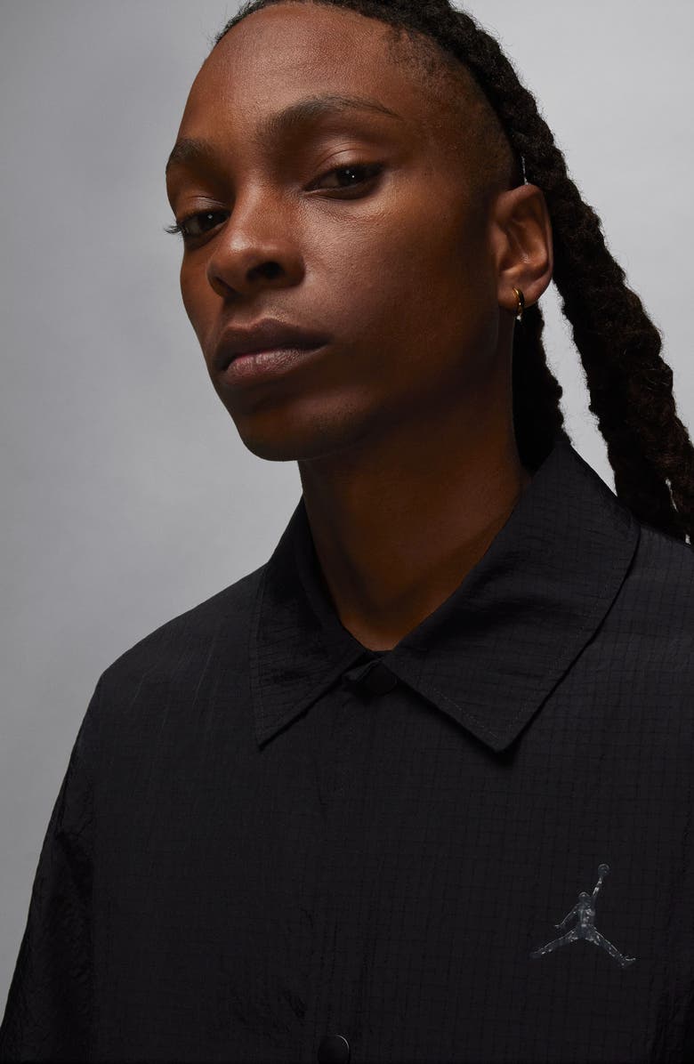 Jordan Nylon Coach's Jacket, Alternate, color, 