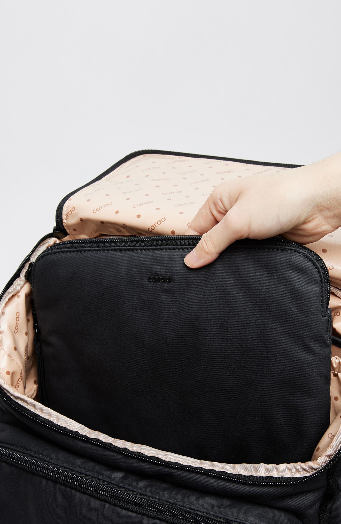 Caraa Water Repellent Pouch, Alternate, color, 