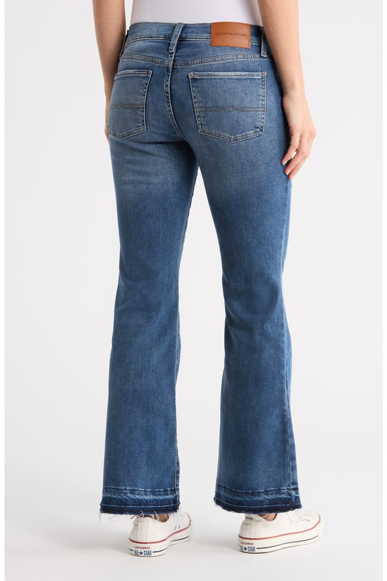 Mid Rise Sweet Flare Jeans, Alternate, color, MEDINA - RLSD