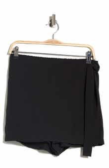 Ellen Tracy Airflow Wrap Tie Skort