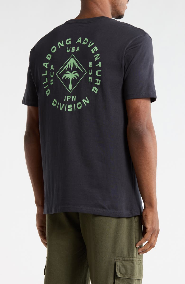 Billabong Rotation Graphic T-Shirt, Alternate, color, Dark Stone