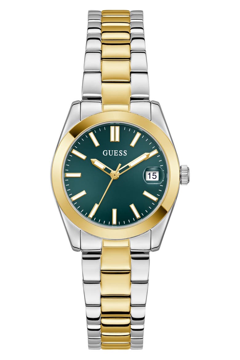 Date Bracelet Watch, 32mm, Main, color, 2-TONE