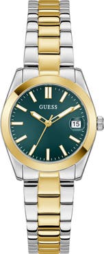 GUESS Date Bracelet Watch, 32mm