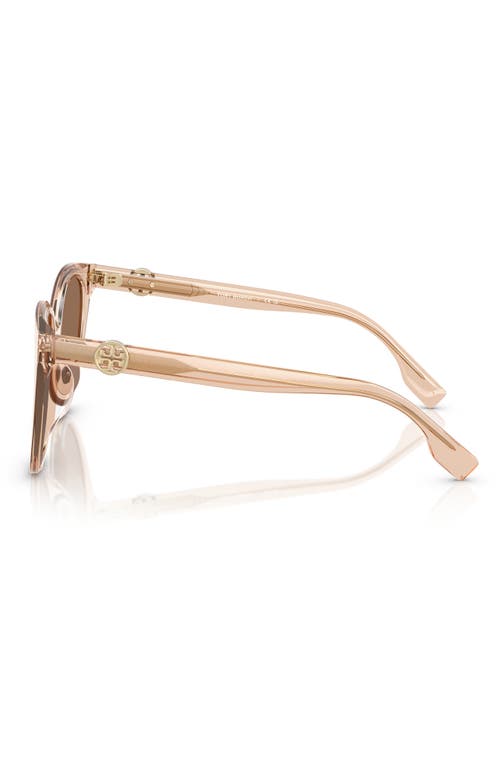 Tory Burch 56mm Phantos Sunglasses In Transparent