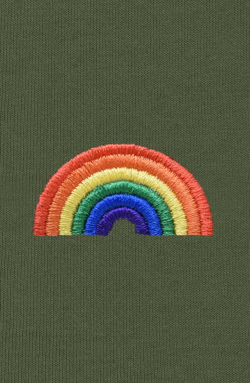 DALIX DALIX RAINBOW ZIP HOODIE 