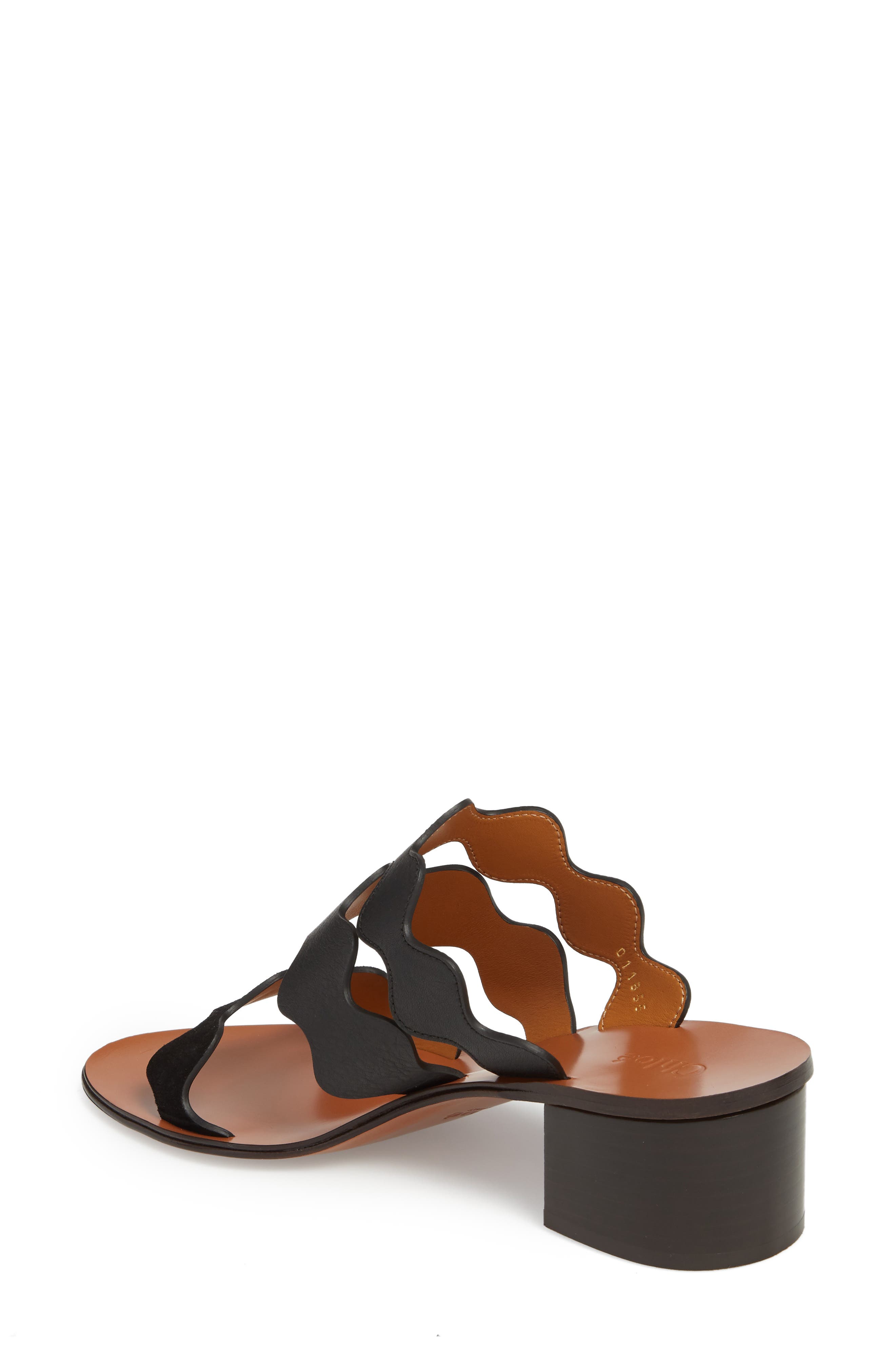 Chloé Lauren Slide Sandal, Alternate, color, 