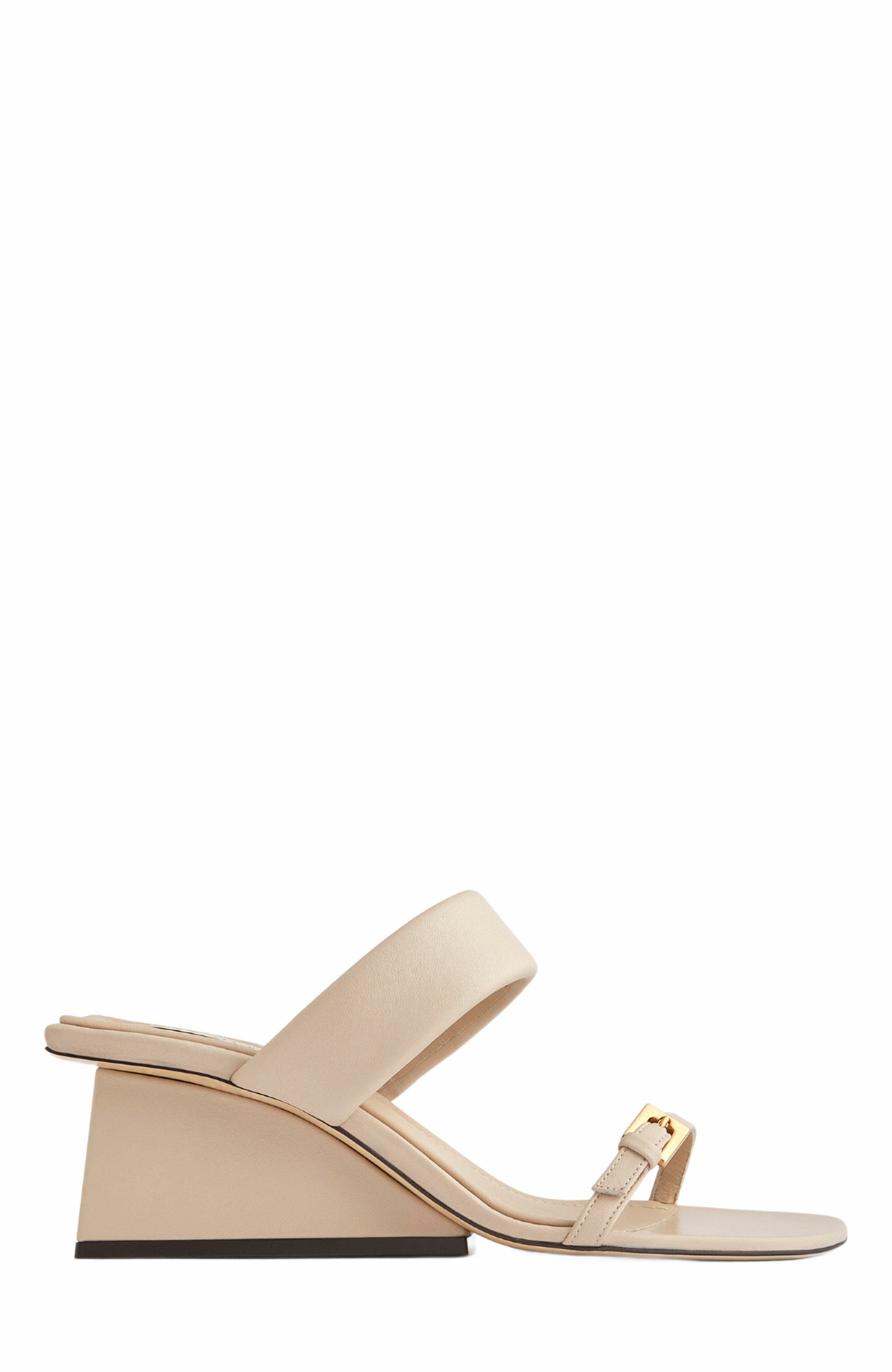 Chriselle Sandal, Main, color, Creme Nappa