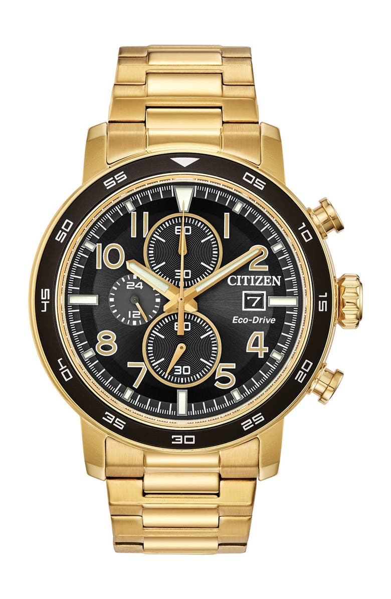 Citizen Men's Casual GT Bracelet Eco Watch, 43.6mm, Main, color, 