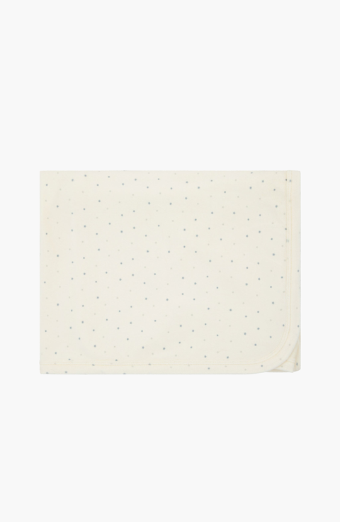 Boys Velour Dot Pattern Wrap Blanket