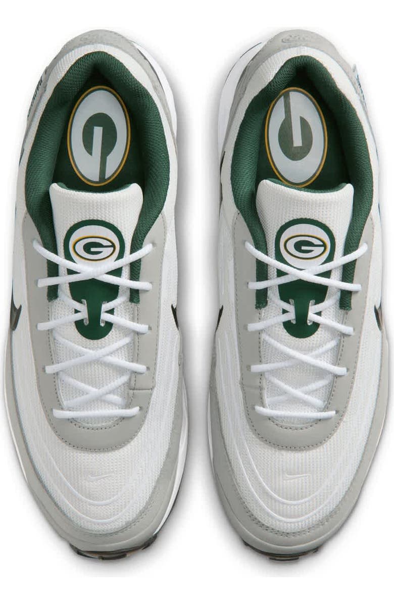 Nike Unisex Nike White Green Bay Packers Air Max Verse Sneakers, Alternate, color, White