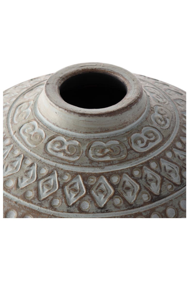 Green Ceramic Vase, Alternate, color, GREEN