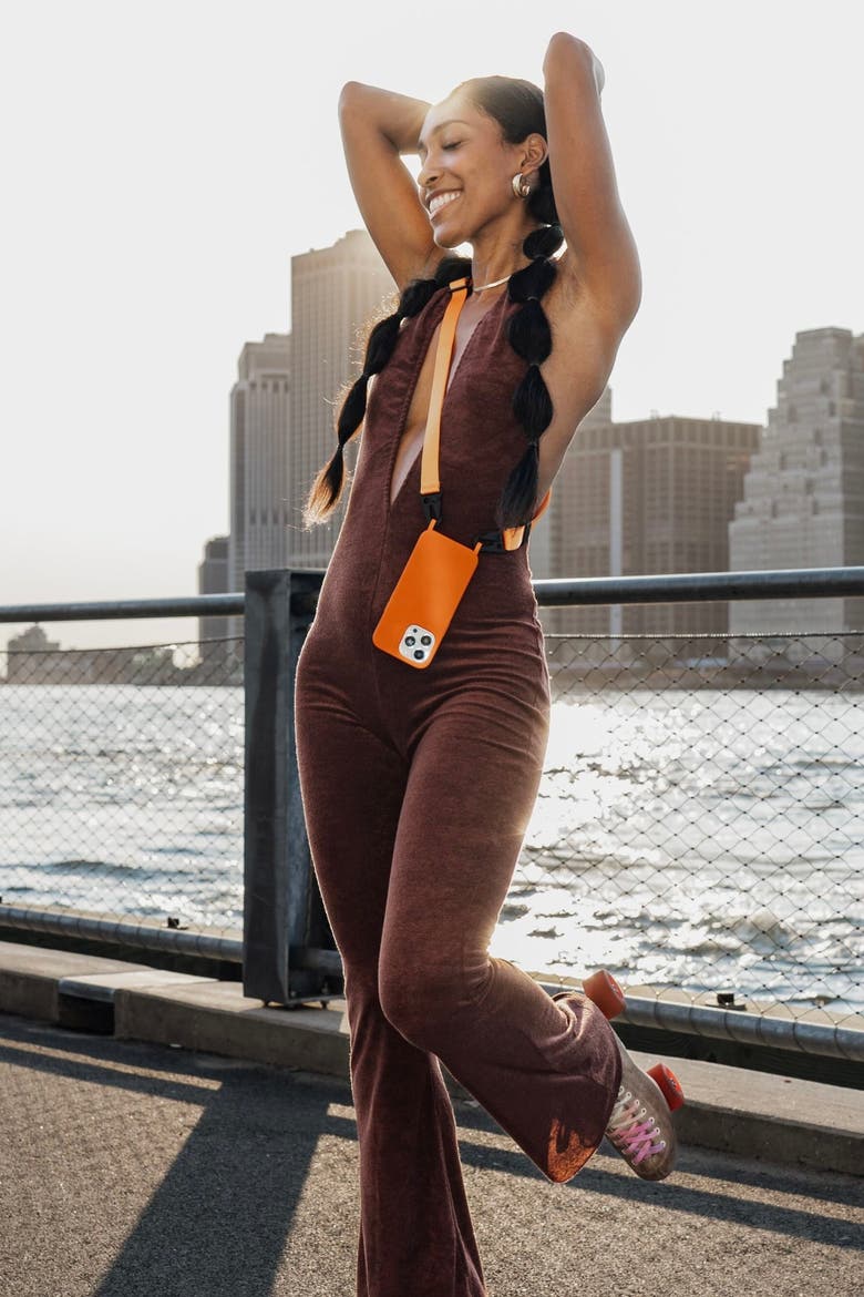 Carabiner Phone Strap Set - iPhone 17 Air/Pro/Max, Alternate, color, Orange - iPhone 17 Pro Max