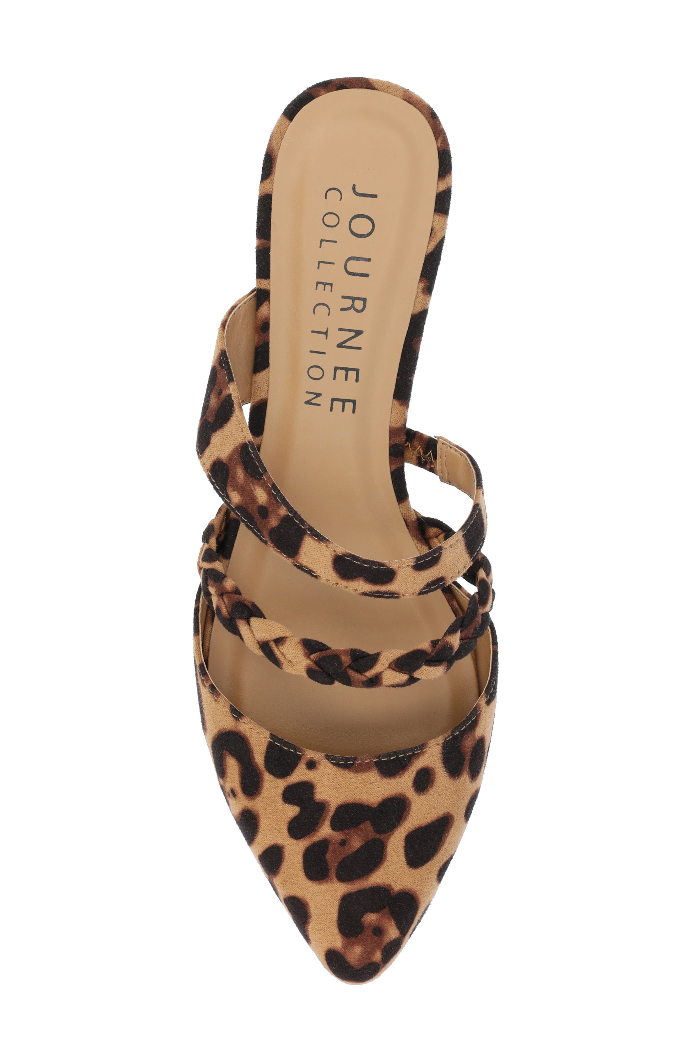 Olivea Mule - Narrow Width, Alternate, color, LEOPARD