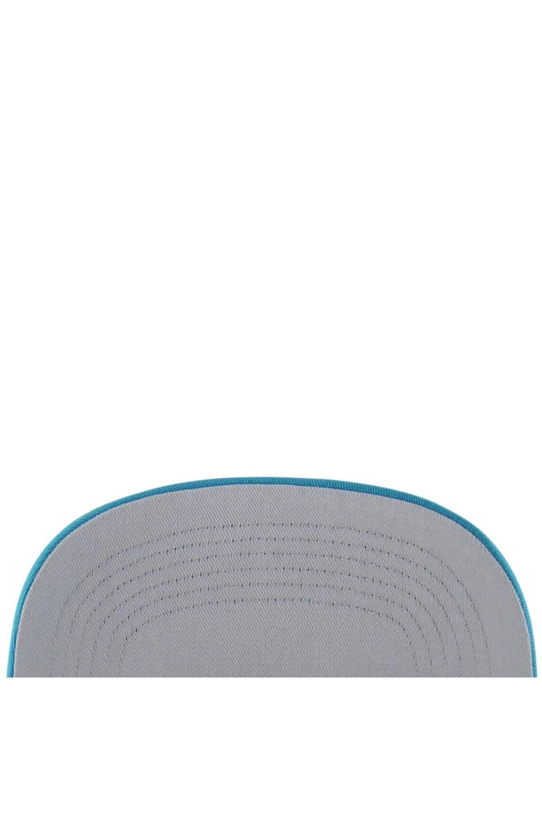 Men's '47 White/Aqua Miami Dolphins Roscoe Two-Toned Hitch Adjustable Hat, Alternate, color, White