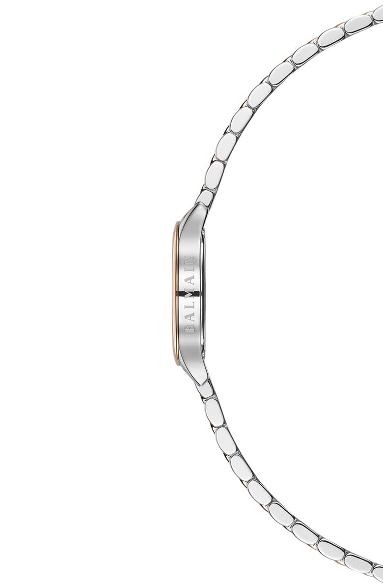 Balmain de Balmain Bracelet Watch, 25mm, Alternate, color, Two Tone Steel Rose Pvd
