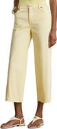 Lauren Ralph Lauren Crop Wide Leg Jeans