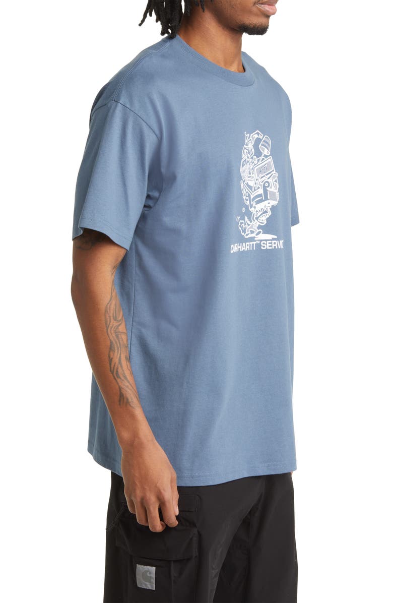 Carhartt Work In Progress Moving Service Organic Cotton Graphic Tee, Alternate, color, 