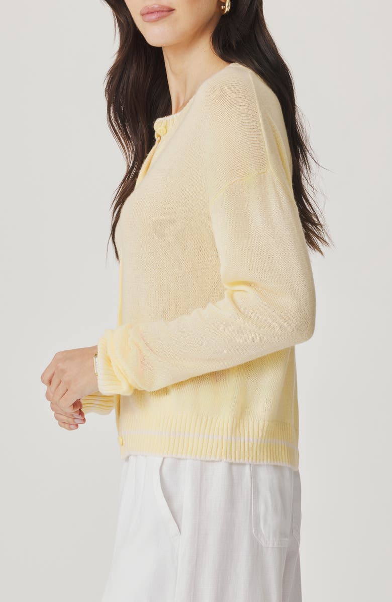 Splendid Emerson Cardigan, Alternate, color, Honeysuckle Yellow