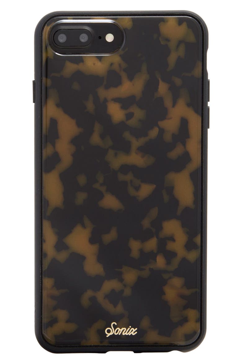 Tortoise iPhone 6/6s/7/8 & 6/6s/7/8 Plus Case, Main, color, BROWN