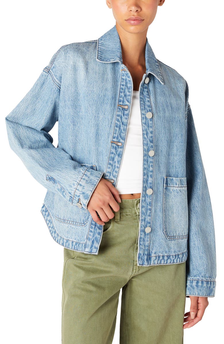 BLANKNYC Denim Shacket, Alternate, color, 