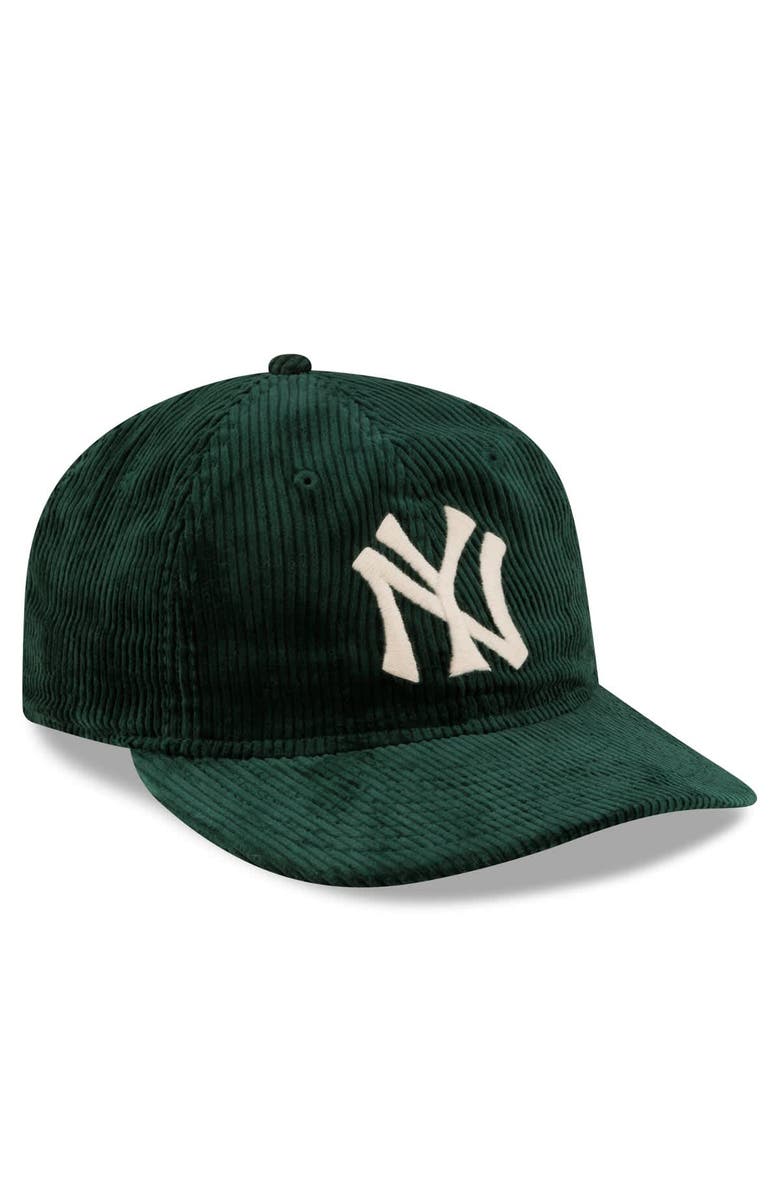 New Era Men's New Era  Green New York Yankees Ralph Lauren X MLB Retro Crown 9FIFTY Corduroy Snapback Hat, Alternate, color, Green