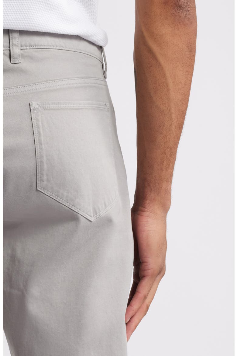 Straight Leg Stretch Pima Cotton Pants, Alternate, color, LIGHT GRAY