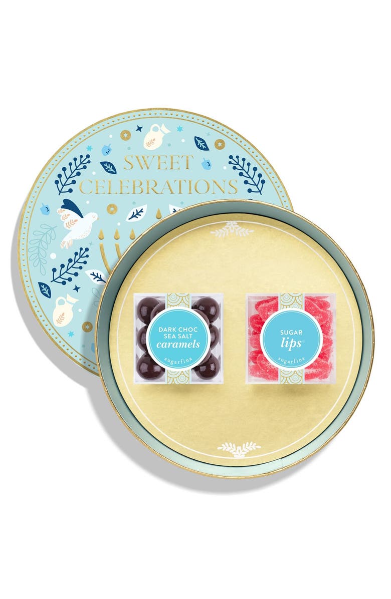 sugarfina Sweet Celebrations 2-Piece Candy Bento Box, Main, color, 