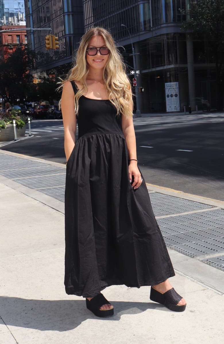 275 Central Sienna Platform Slide Sandal, Alternate, color, Black