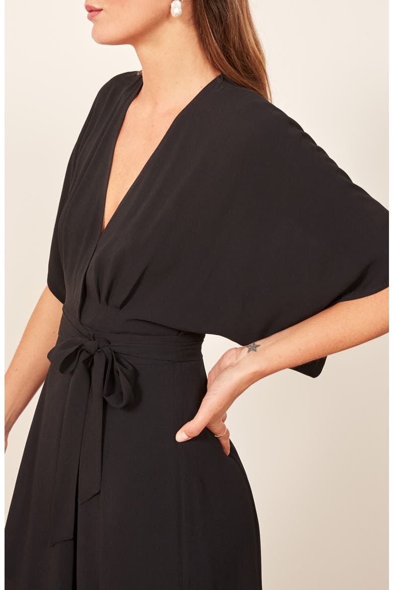 Winslow Maxi Dress, Alternate, color, BLACK