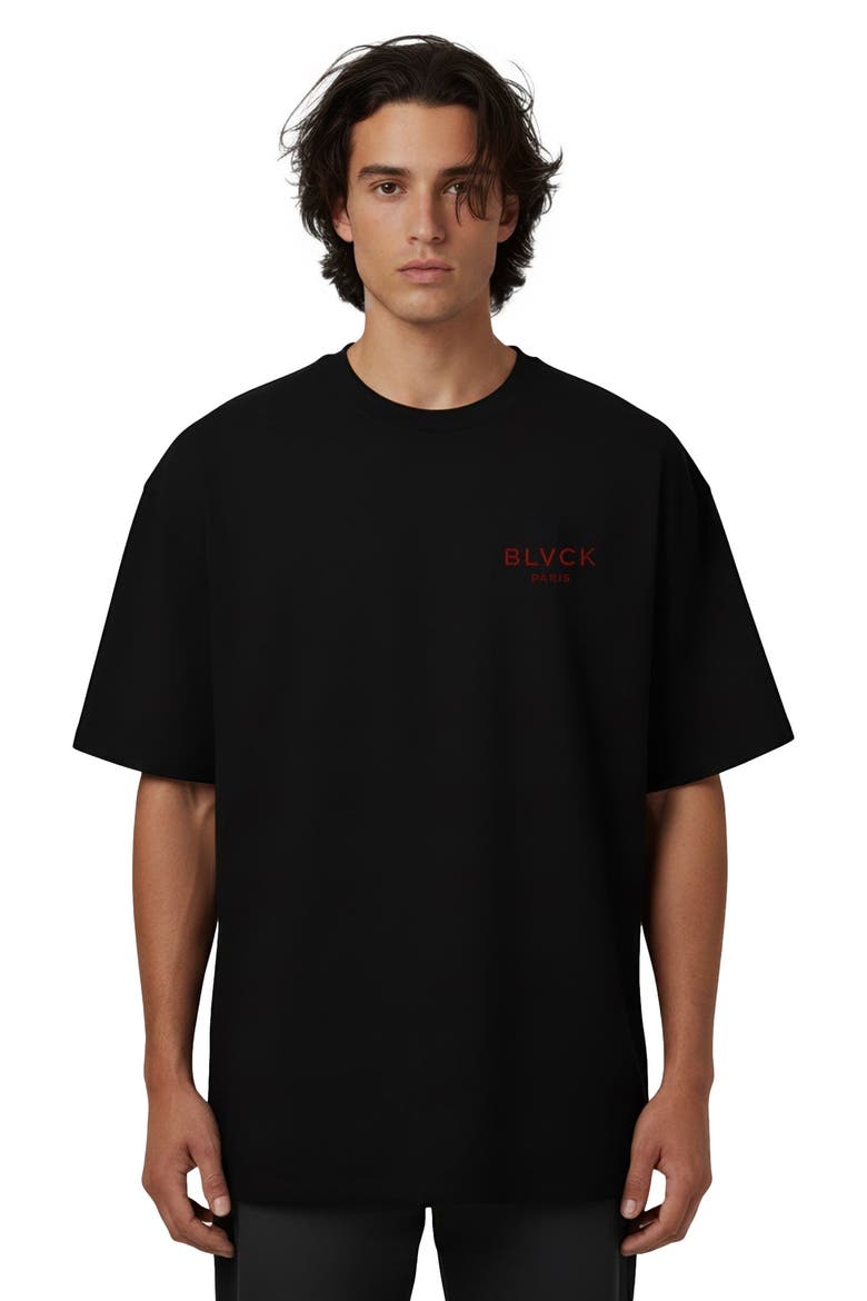 Batman x Blvck Batmobile Tee, Main, color, Black