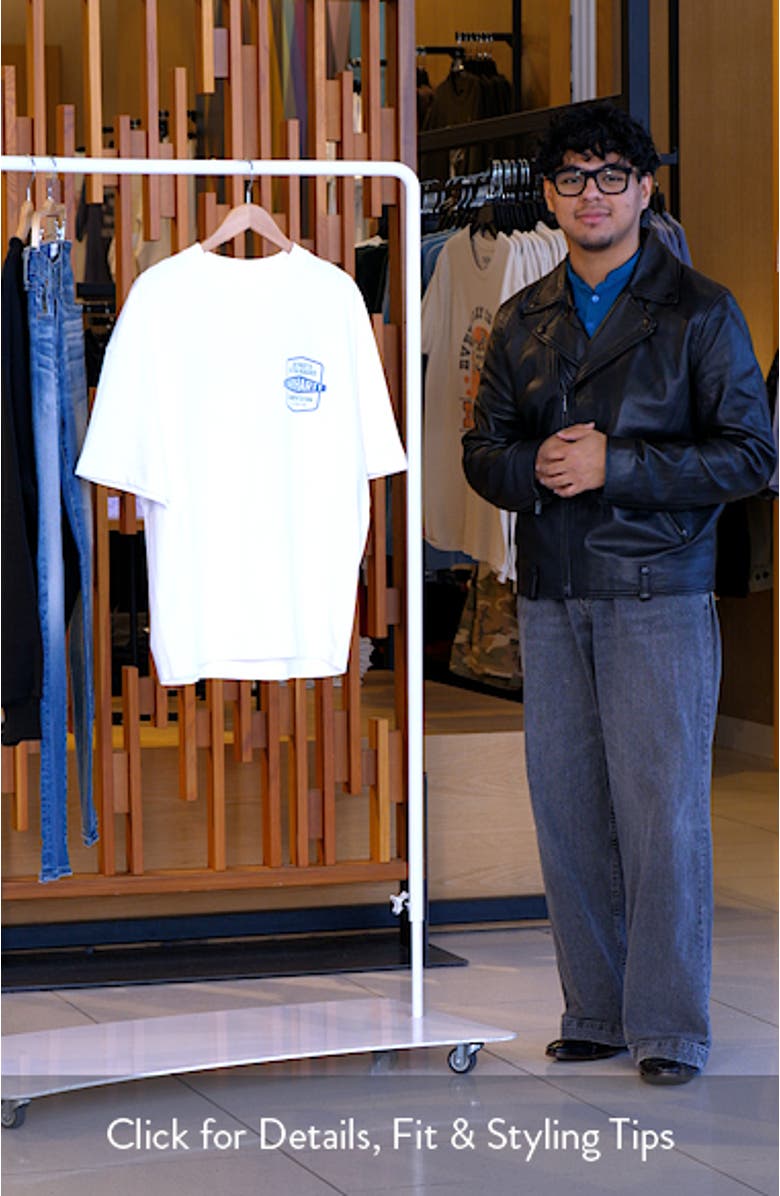 Networks Oversize Organic Cotton Graphic T-Shirt, sales video thumbnail