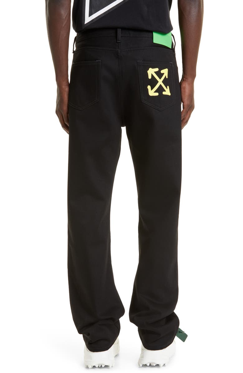 Off-White Skate Painter Jeans, Alternate, color,