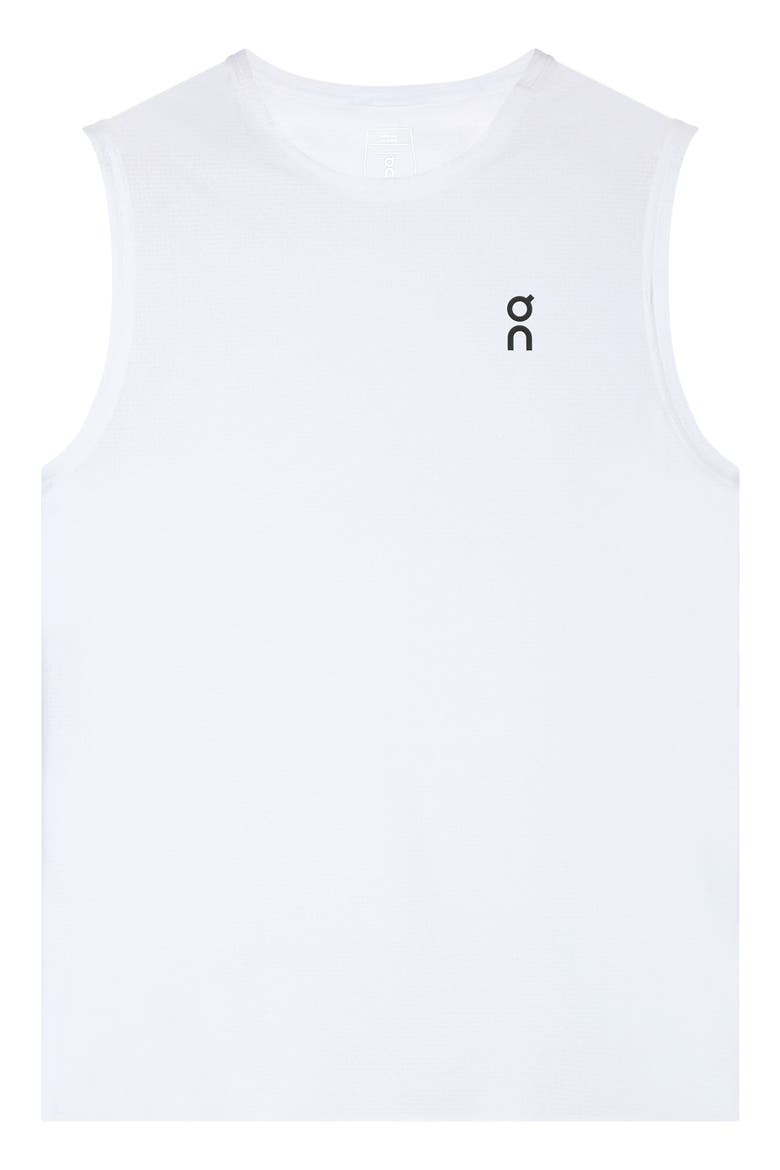 Court Performance Tennis Tank, Alternate, color, WHITE