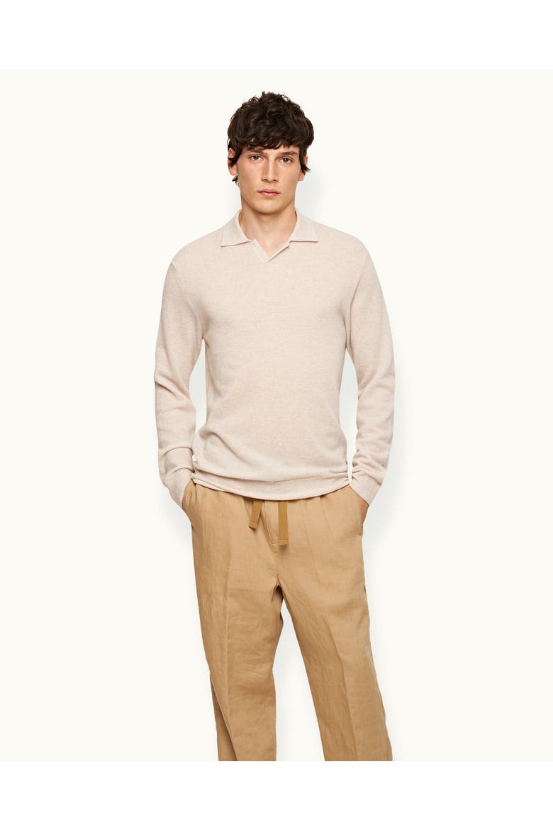 Bruno Cashmere Waffle Stitch Jumper, Main, color, SEA MIST