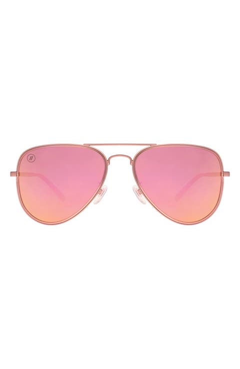 58mm A Series Polarized Aviator Sunglasses