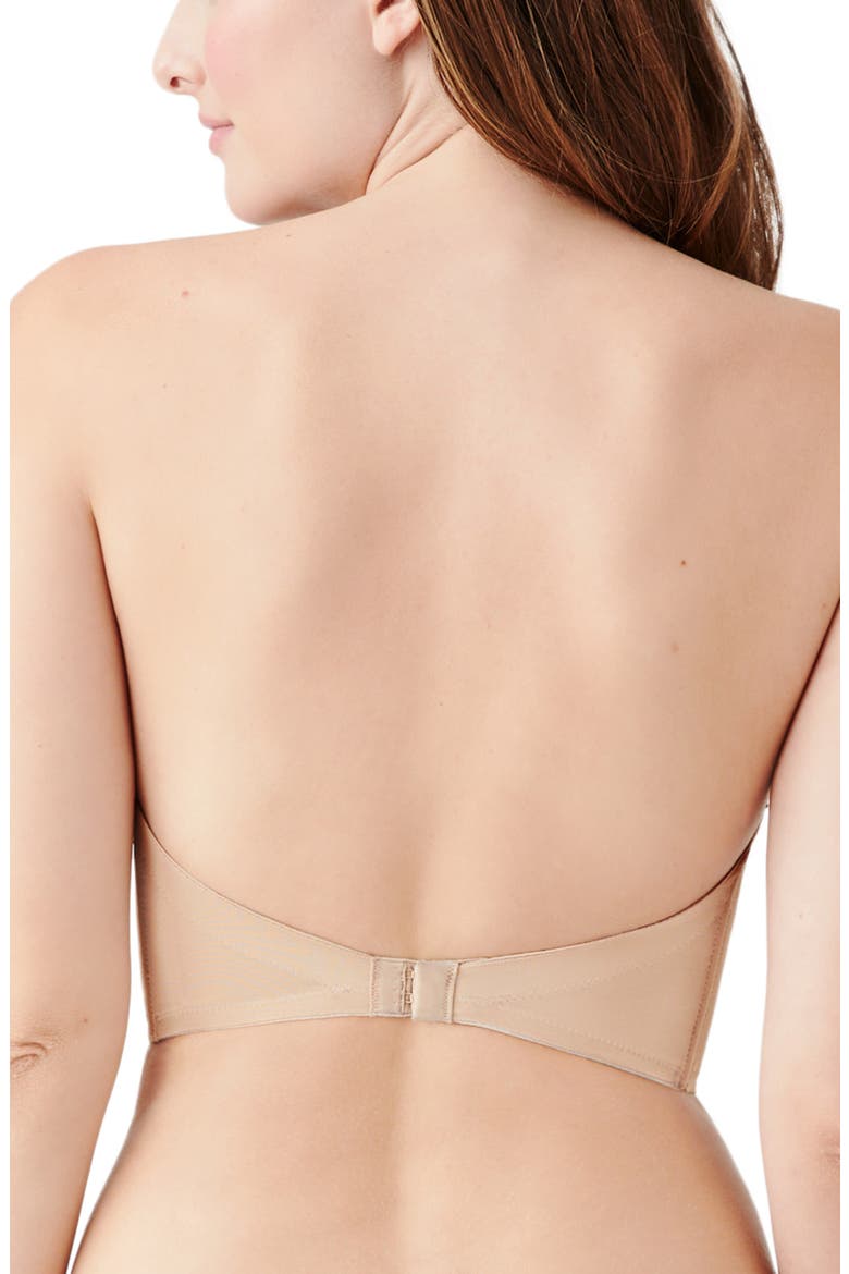 Future Foundation Strapless Longline Underwire Bra, Alternate, color, NATURAL