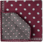 Brunello Cucinelli Pocket square with pattern