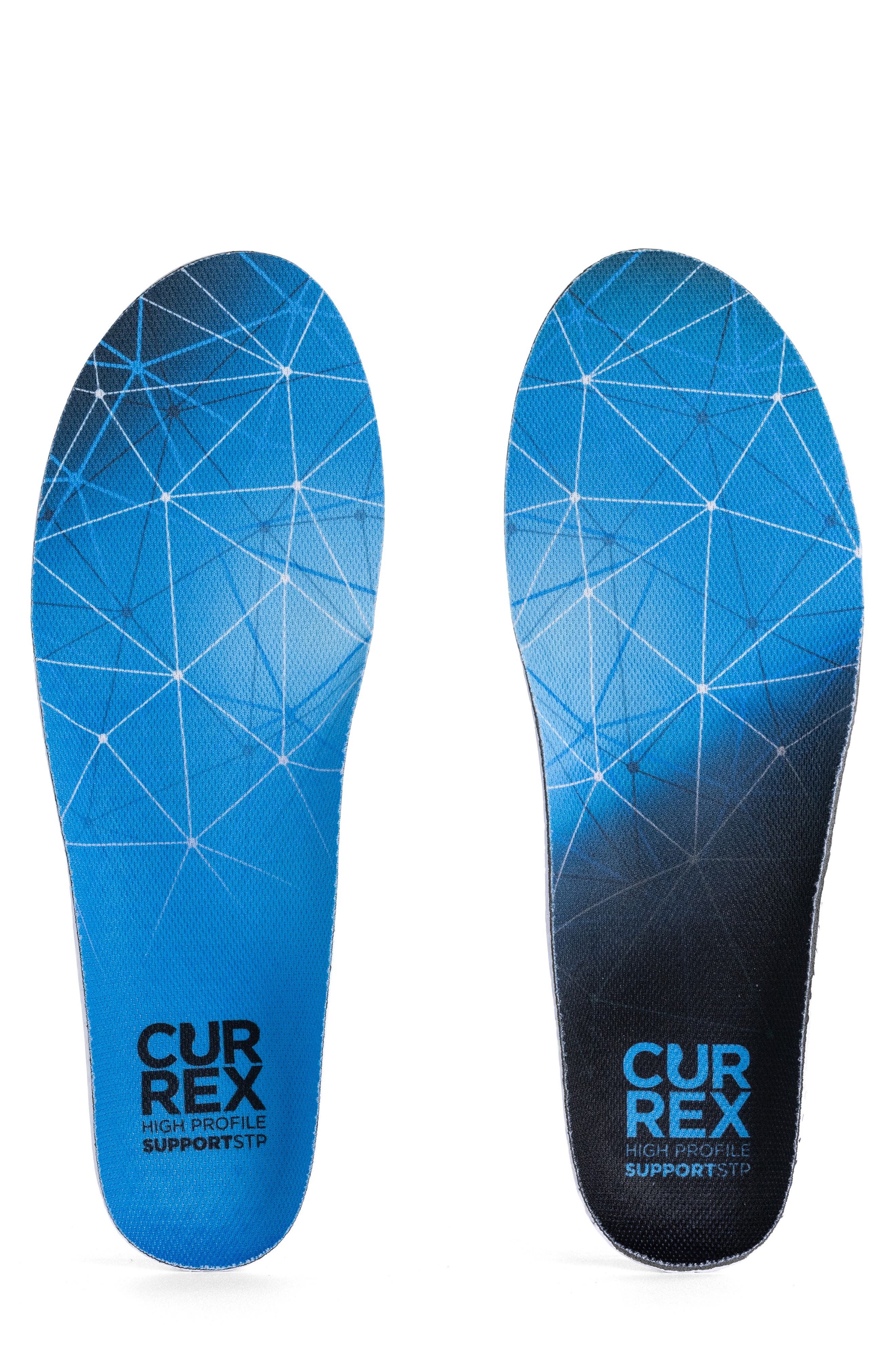 High Arch Dynamic Support & Cushioning Insole for Walking & Everyday Wear, Alternate, color, BLUE