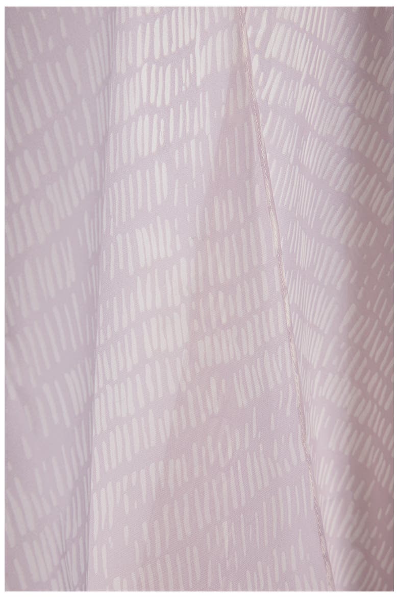 Printed Ruana, Alternate, color, PASTEL PURPLE