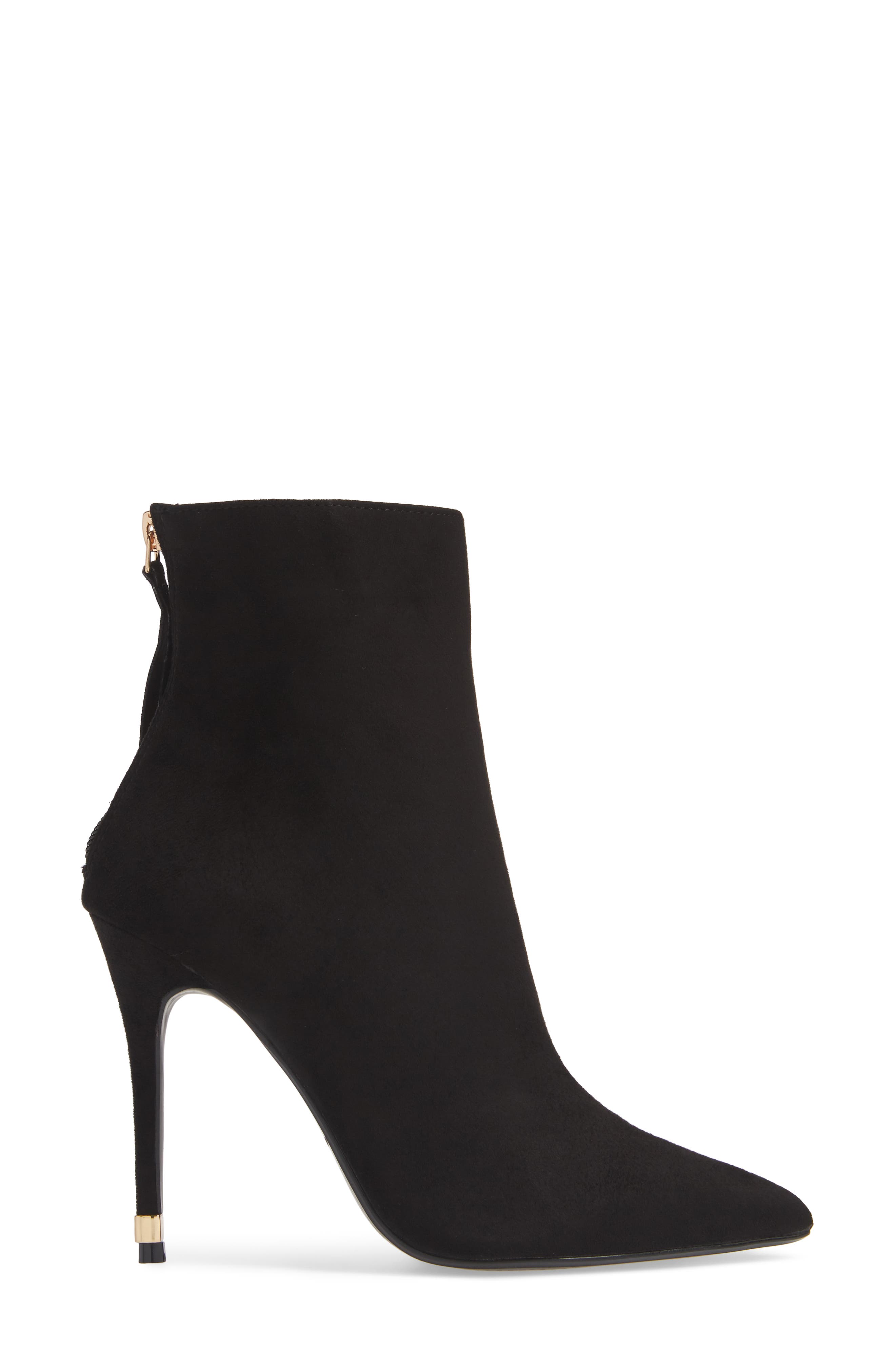 Ella Heeled Bootie, Alternate, color, BLACK