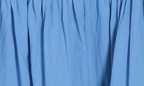 Stitchdrop Short Sleeve Dress In Marine Blue