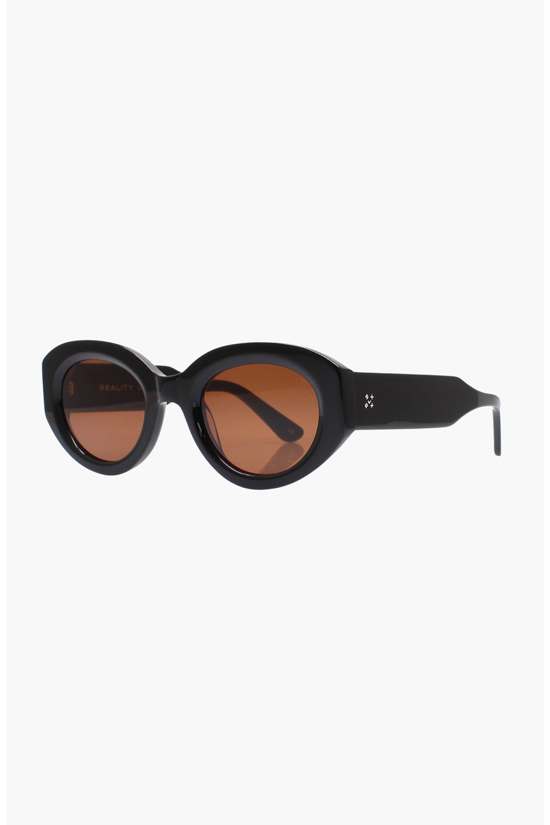 Luxe Voltaire Sunglasses, Alternate, color, Onyx