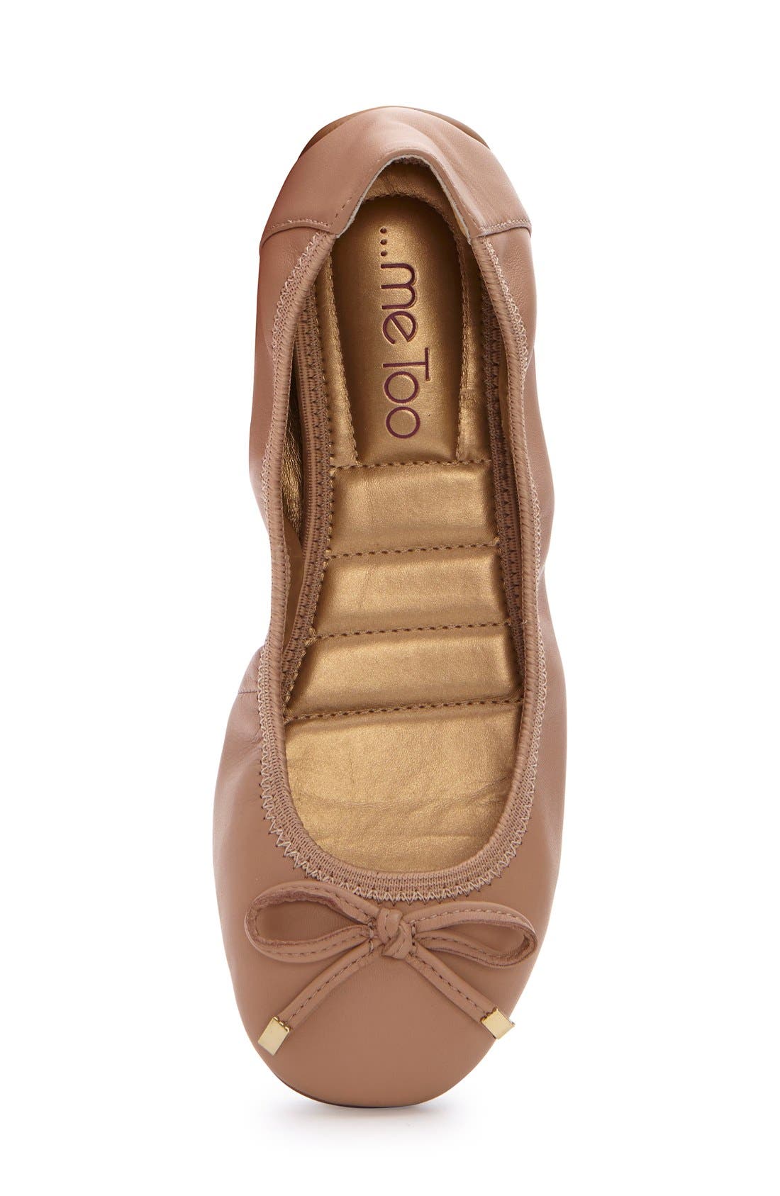 'Halle 2.0' Ballet Flat, Alternate, color, DRIFTWOOD NAPPA LEATHER